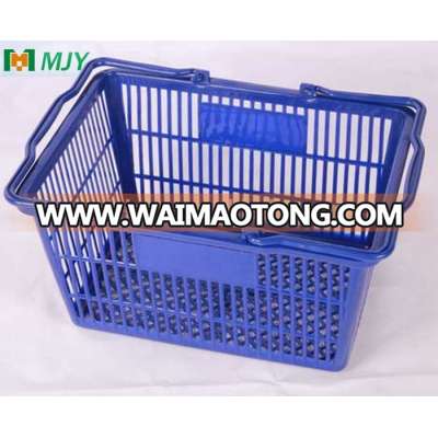 Plastic supermarket shopping basket MJY-TB08