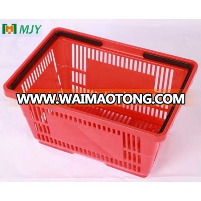 Plastic supermarket shopping basket MJY-TB06