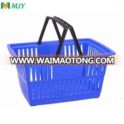 supermarket plastic hand shopping basket MJY-TB04