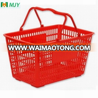 Plastic shopping basket MJY-TB02