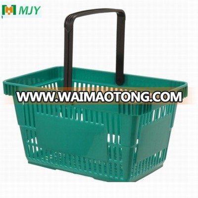 Plastic Hand Supermarket Shopping Basket MJY-TB05